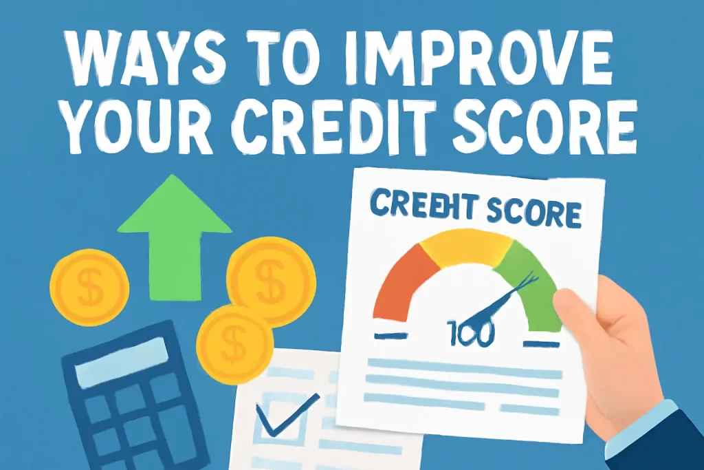 Ways to Improve Your Credit Score