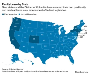 Paid Family Medical Leave by state